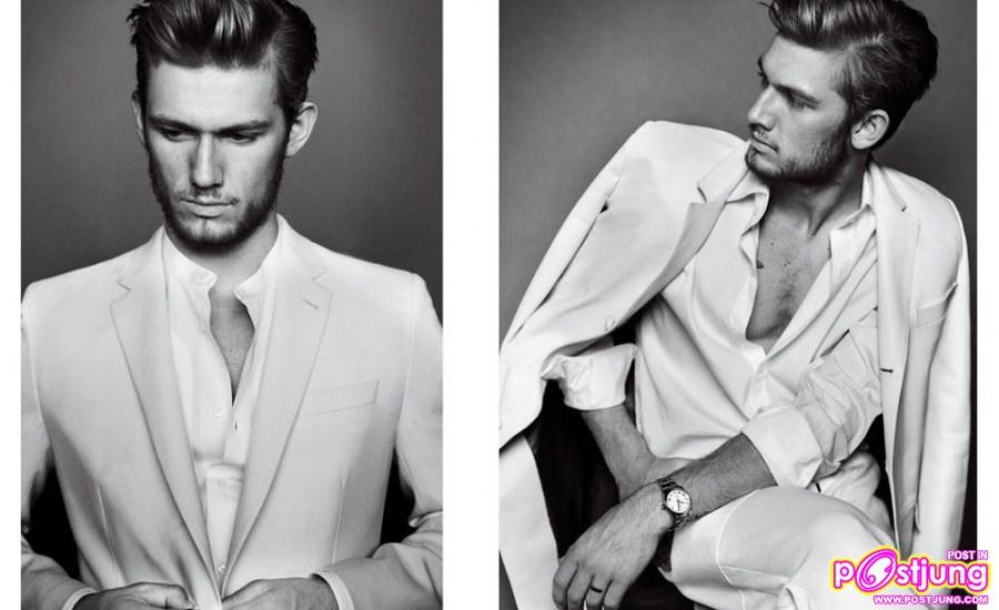 Alex Pettyfer photoshoot for VMAN Summer 2011