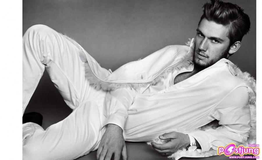 Alex Pettyfer photoshoot for VMAN Summer 2011