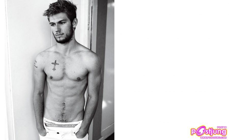 Alex Pettyfer photoshoot for VMAN Summer 2011