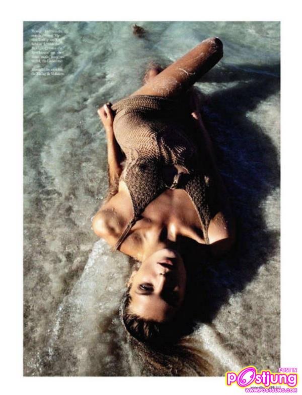 Daria Werbowy @Elle Spain May 2011
