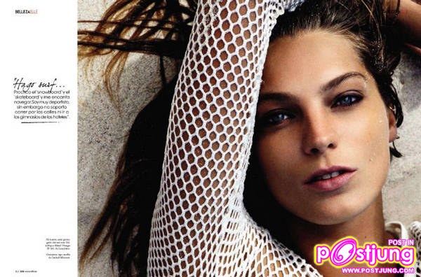 Daria Werbowy @Elle Spain May 2011