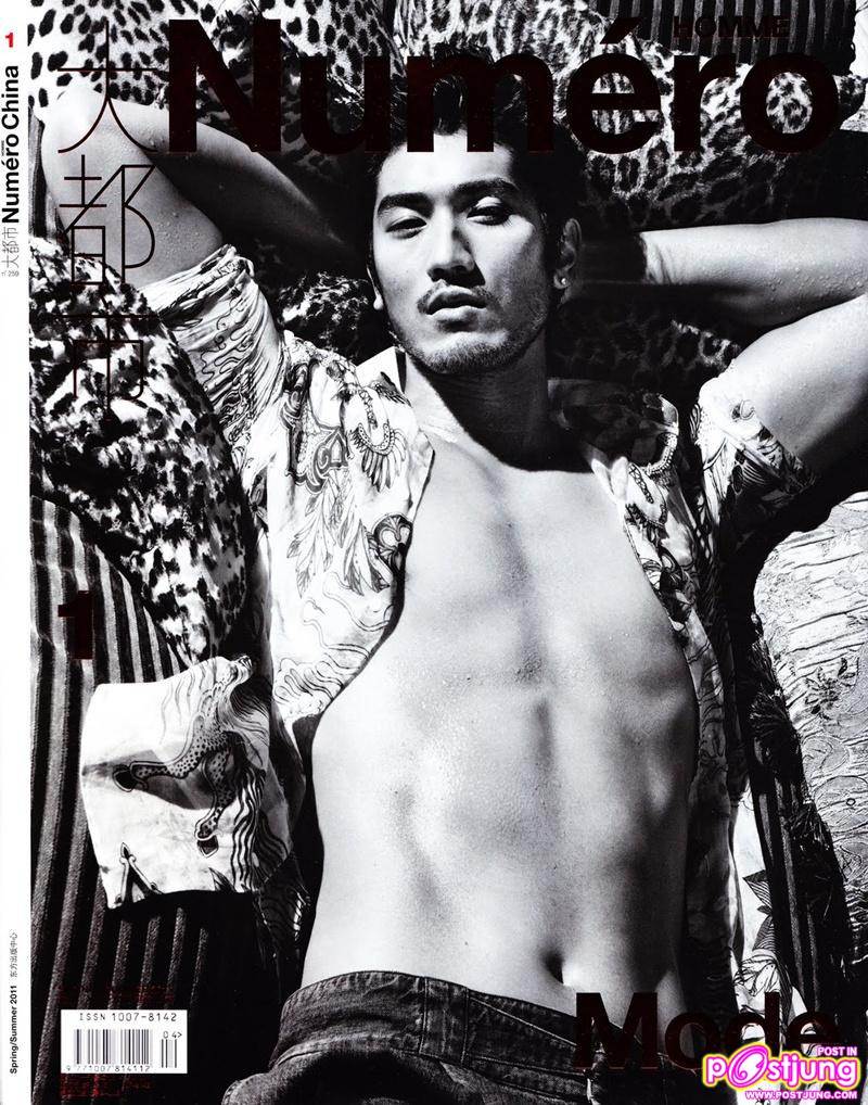 Godfrey Gao @ Numero Homme China S/S 2011