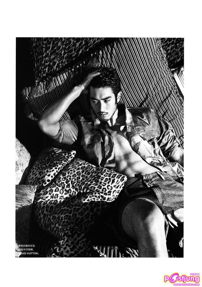 Godfrey Gao @ Numero Homme China S/S 2011