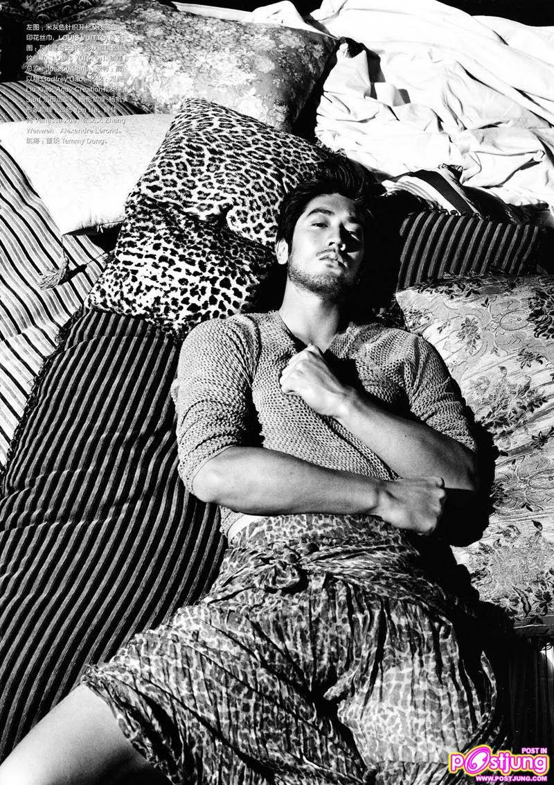 Godfrey Gao @ Numero Homme China S/S 2011