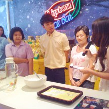 เบล สุพล ที่ Lipton Ice Bar
