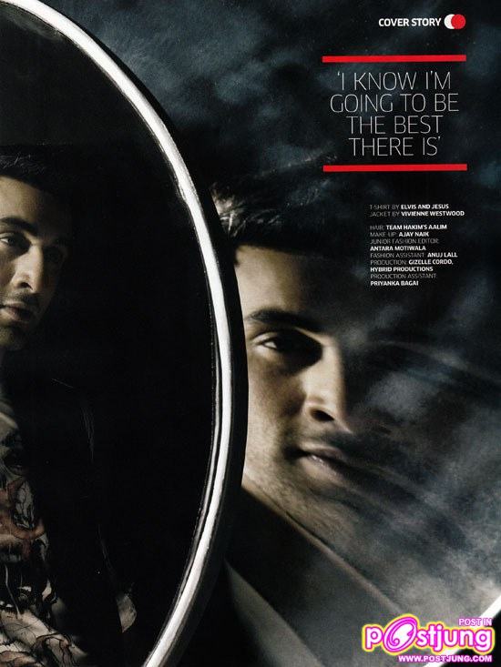 Ranbir Kapoor @GQ men&rsquo;s magazine India May 2011