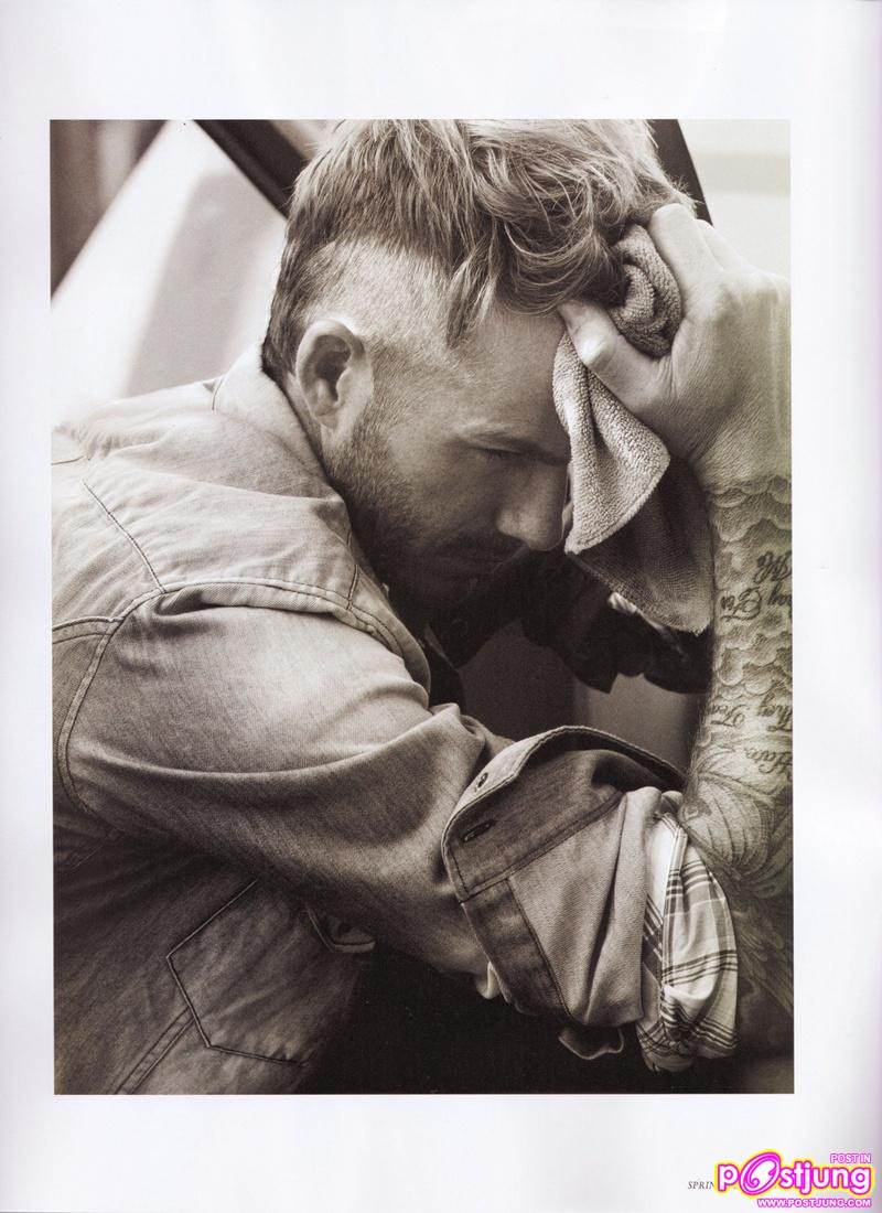 David Beckham @10 Magazine UK February 2010