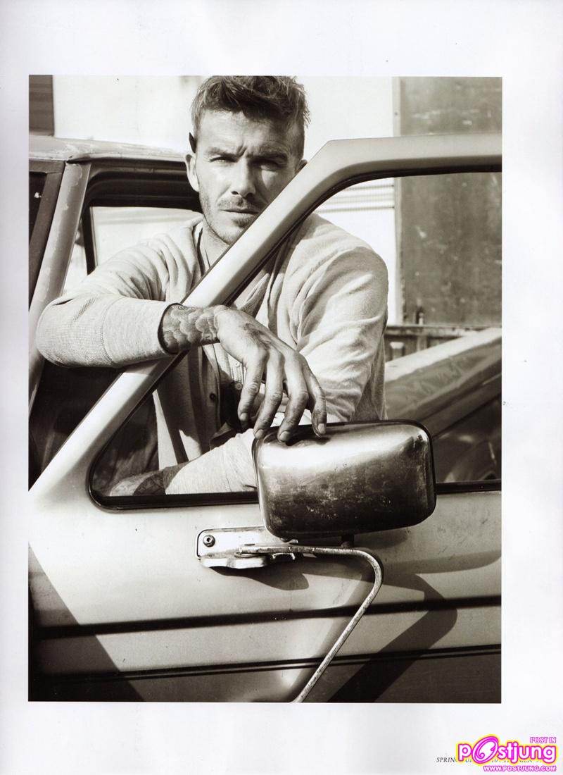 David Beckham @10 Magazine UK February 2010