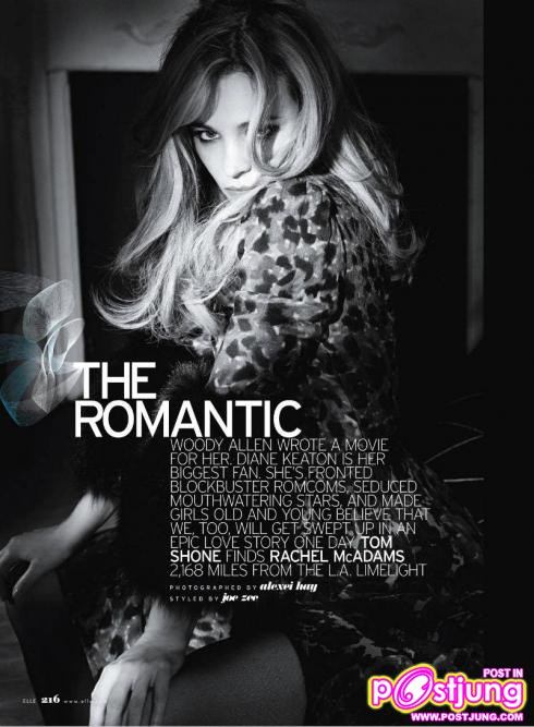 Rachel McAdams @ELLE magazine JUNE 2011