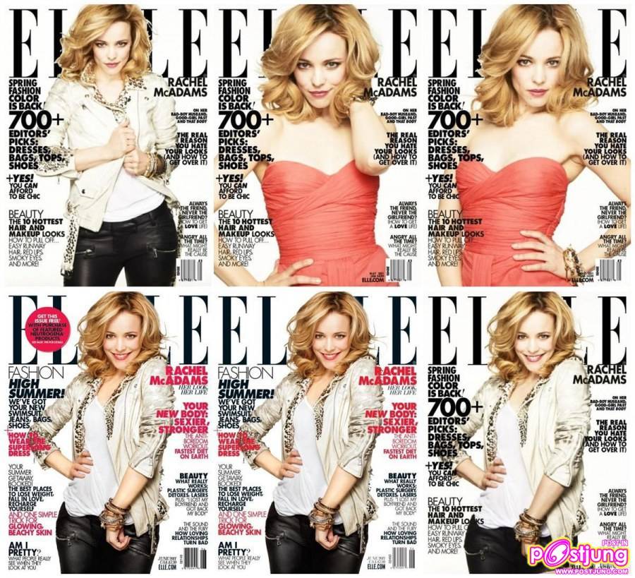 Rachel McAdams @ELLE magazine JUNE 2011