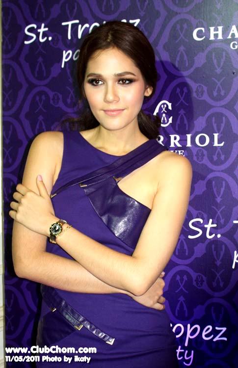 ชมพู่ อารยา และ แพนเค้ก เขมนิจ งานเปิดตัวนาฬิกาเซนต์ โทรเปซ