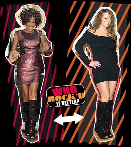 Whitney Houston VS Mariah Carey