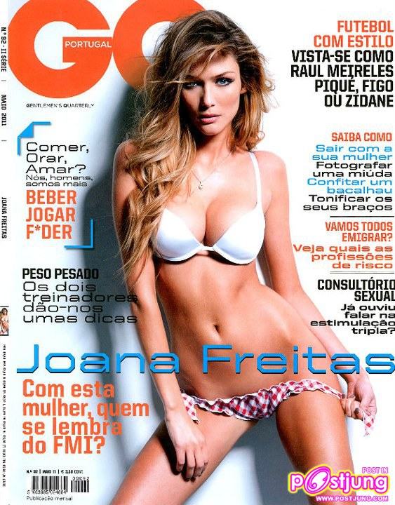 Joana Freitas @ GQ Magazine Portugal May 2011