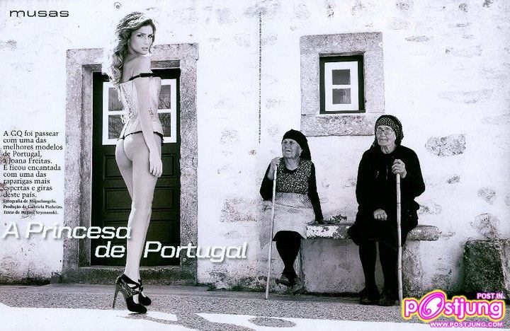 Joana Freitas @ GQ Magazine Portugal May 2011