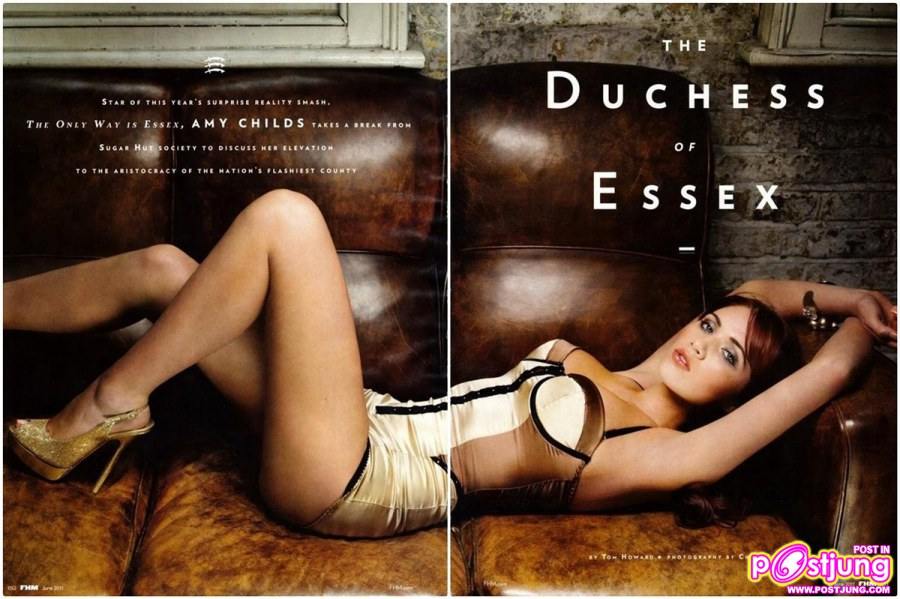 Amy Childs @ FHM Magazine UK June 2011