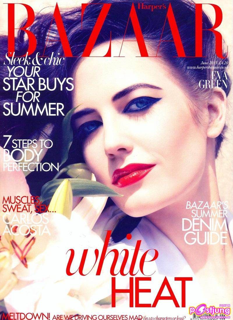 Eva Green @ Harper's Bazaar Magazine UK June 2011
