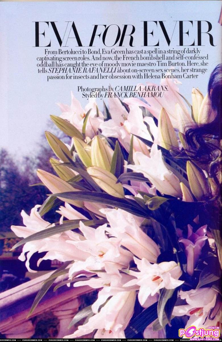 Eva Green @ Harper's Bazaar Magazine UK June 2011