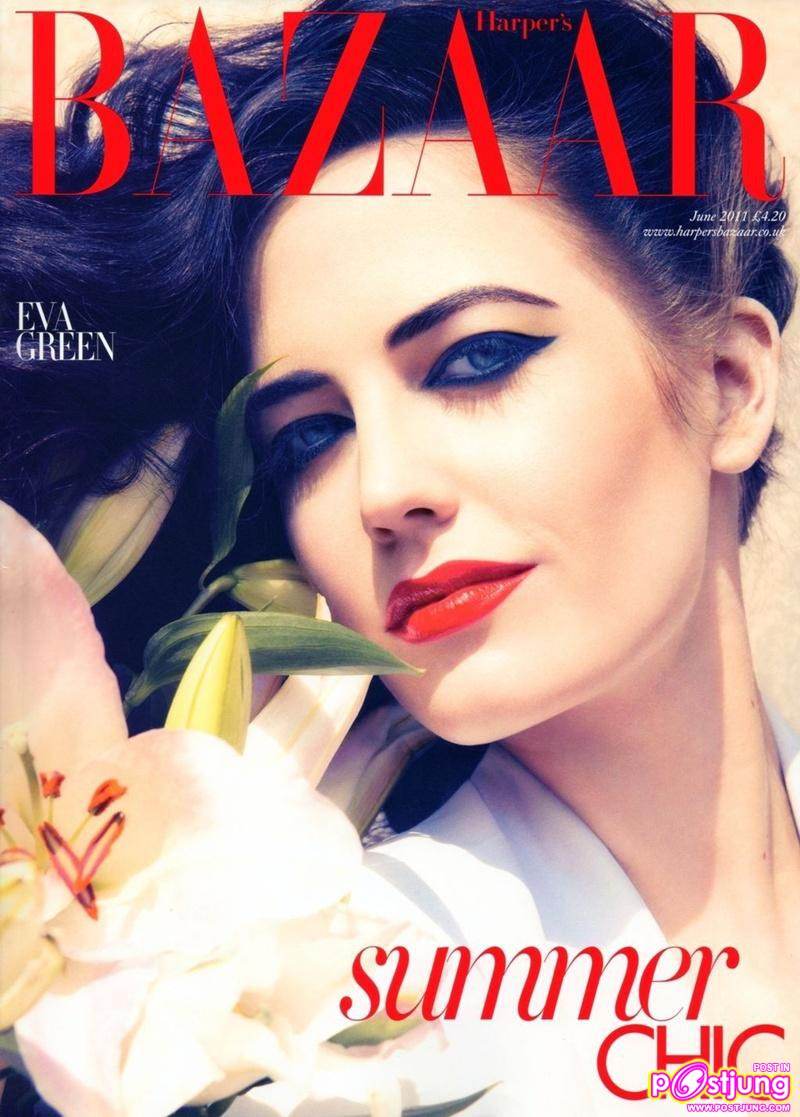 Eva Green @ Harper's Bazaar Magazine UK June 2011