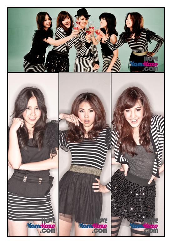 new look Kiss Me Five ภาพเบื้อ'หลัง mv