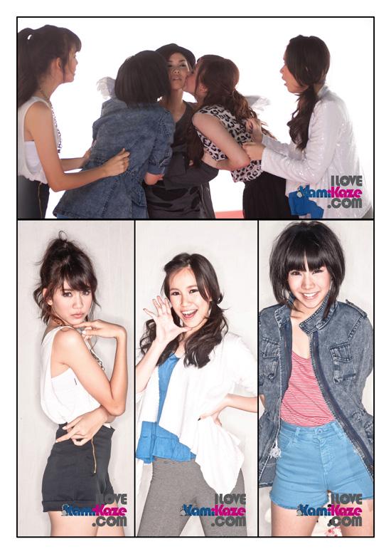 new look Kiss Me Five ภาพเบื้อ'หลัง mv