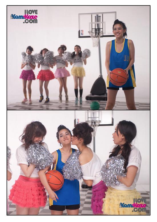 new look Kiss Me Five ภาพเบื้อ'หลัง mv