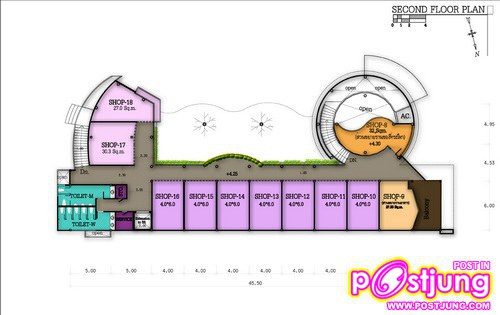 แปลนชั้น 2