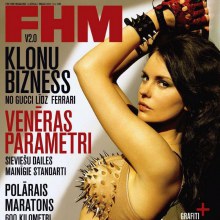 Anastasija @ FHM magazine Latvia May 2011