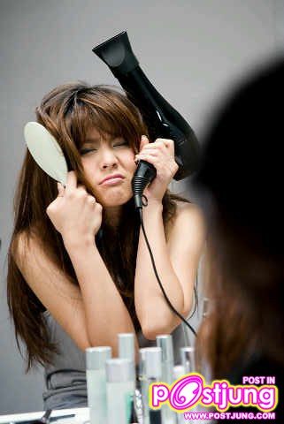 หนูนา เบื้องหลังโฆษณาไดร์แต่งผมเลอซาช่า(LE'SASHA Power4)