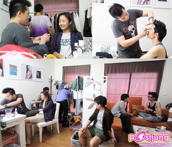 ตูมตาม-นท-แอมป์ [The Star 7] เบื้องหลังการถ่ายแบบแฟชั่น