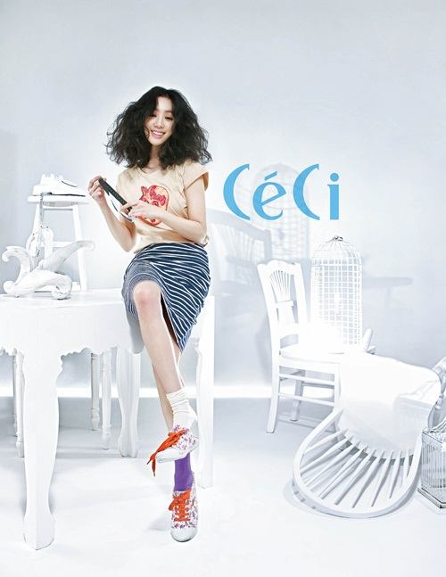 จองริววอน (Jung Ryu Won) ถ่ายภาพในนิตยสาร CeCi