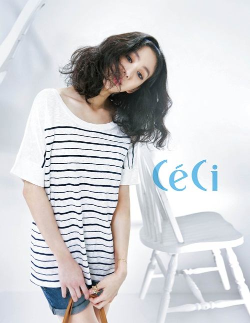จองริววอน (Jung Ryu Won) ถ่ายภาพในนิตยสาร CeCi