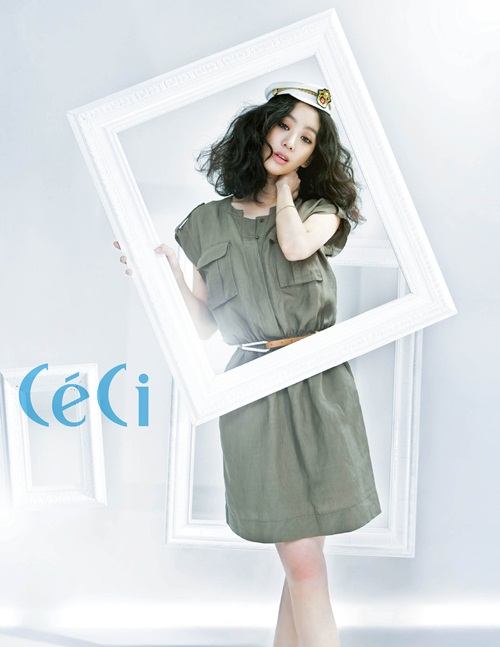 จองริววอน (Jung Ryu Won) ถ่ายภาพในนิตยสาร CeCi