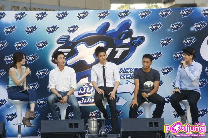 ชิน-ชินวุฒิ งานเปิดตัวผลิตภัณฑ์ระงับกลิ่นกาย &ldquo;เอ็กซิท เนเวอร์ สต็อป&rdquo;