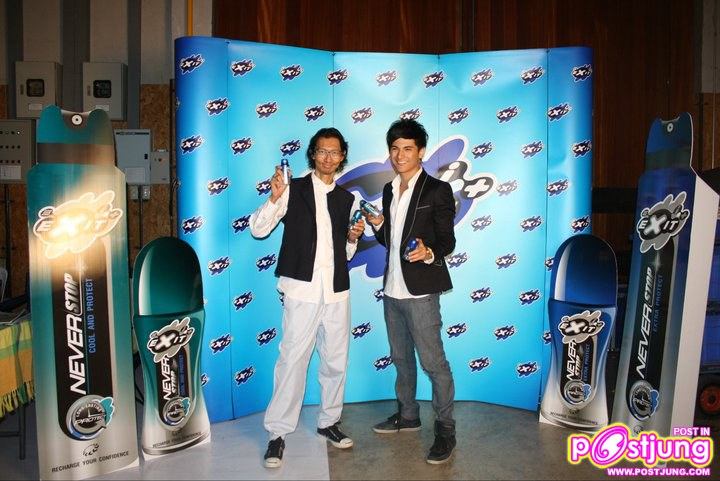 ชิน-ชินวุฒิ เบื้องหลังโฆษณาผลิตภัณฑ์ระงับกลิ่นกาย  Exit Never Stop