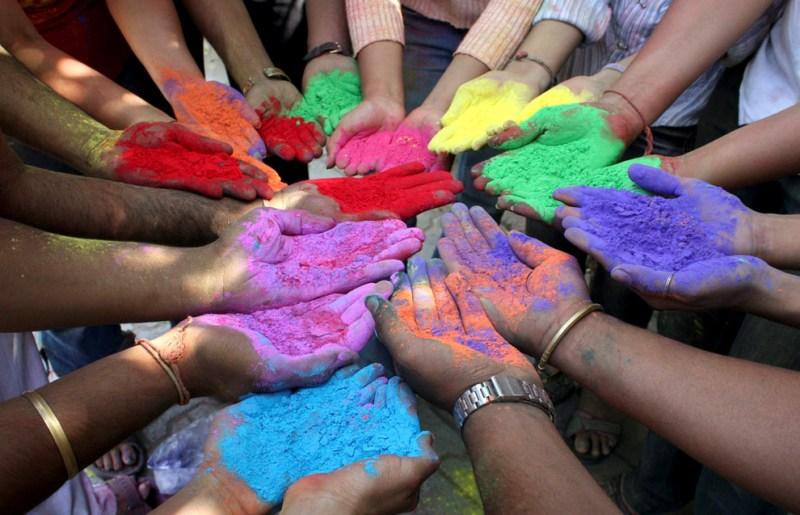 เทศกาลเล่นสี ประเทศอินเดีย