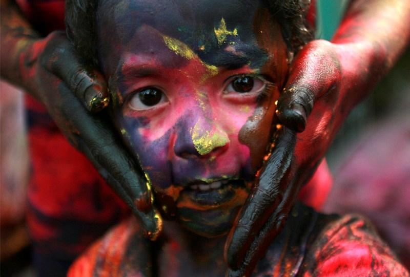 เทศกาลเล่นสี ประเทศอินเดีย