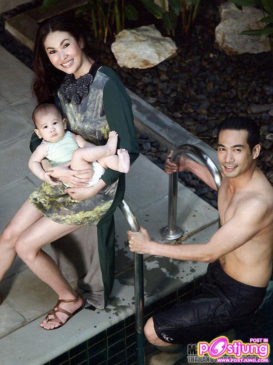 ตุ้ย-ธีรภัทร์ แอนนา-นาตาชา และน้อง ธีชา [ไตตั้น] สัจจกุล @พลอยแกมเพชร vol.20 no.464 May 2011