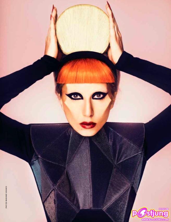 LADYGAGA PHOTOSHOOT FOR MADAME FIGARO 2011