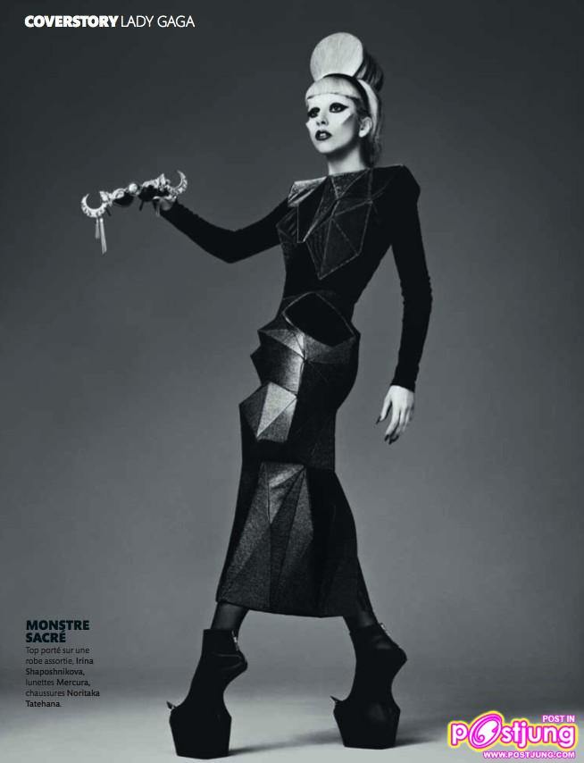 LADYGAGA PHOTOSHOOT FOR MADAME FIGARO 2011