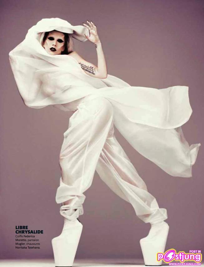 LADYGAGA PHOTOSHOOT FOR MADAME FIGARO 2011