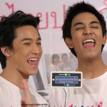 กัน & ริท งานแถลงข่าวเปิดตัวพรีเซนเตอร์เมืองไทยประกันชีวิต