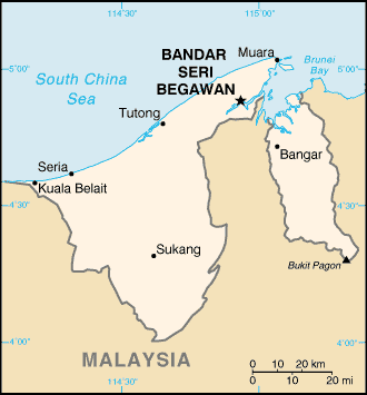บรูไน (Brunei) หรือ รัฐบรูไนดารุสซาลาม (State of Brunei Darussalam)
