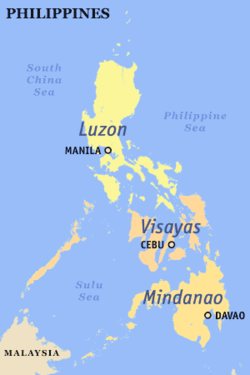 ประเทศฟิลิปปินส์  หรือชื่อทางการคือ สาธารณรัฐฟิลิปปินส์