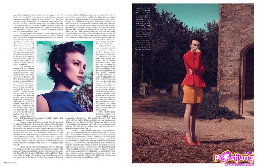 Keira Knightley @ Flaunt magazine #115