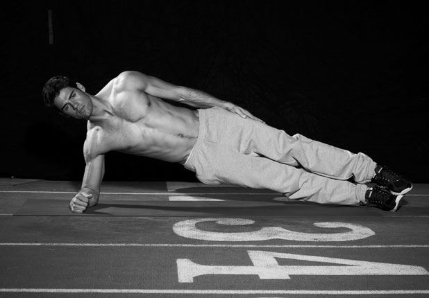 ออกกำลังกายกับ Supermodel Chad White