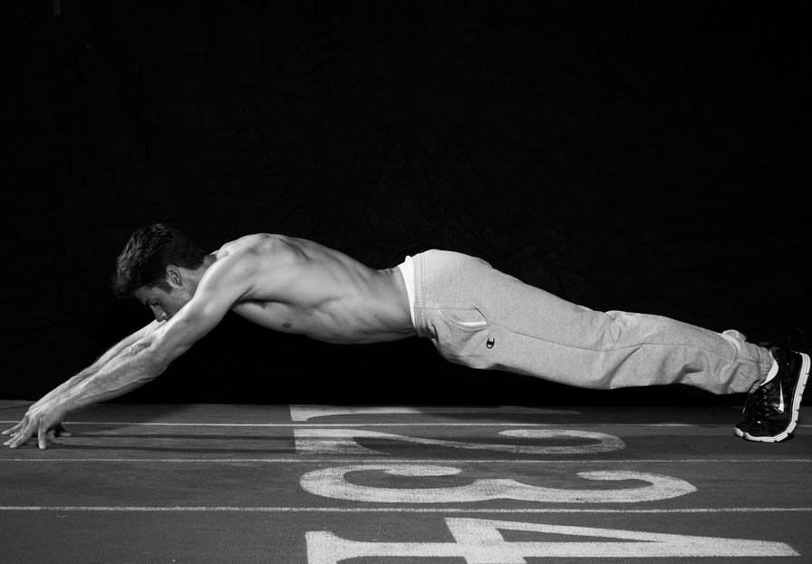 ออกกำลังกายกับ Supermodel Chad White