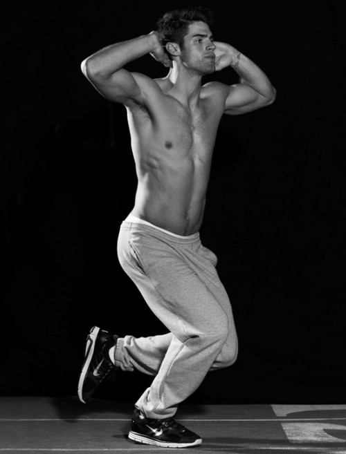 ออกกำลังกายกับ Supermodel Chad White