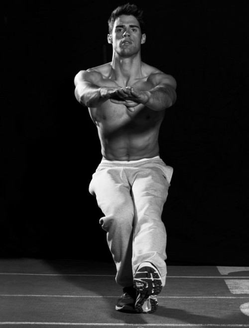 ออกกำลังกายกับ Supermodel Chad White