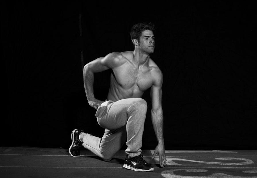 ออกกำลังกายกับ Supermodel Chad White