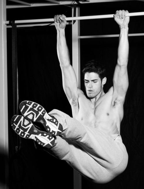 ออกกำลังกายกับ Supermodel Chad White